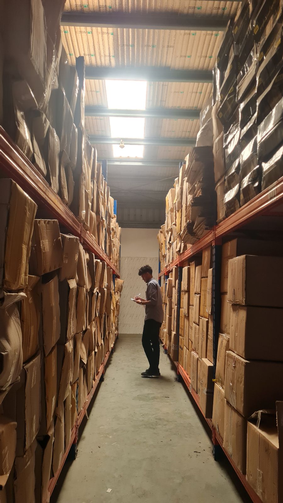 Jayga warehouse field visit
