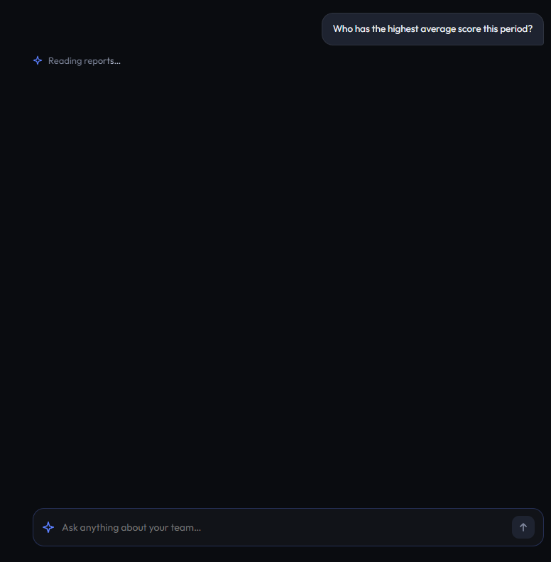 Ask Zevian retrieving reports
