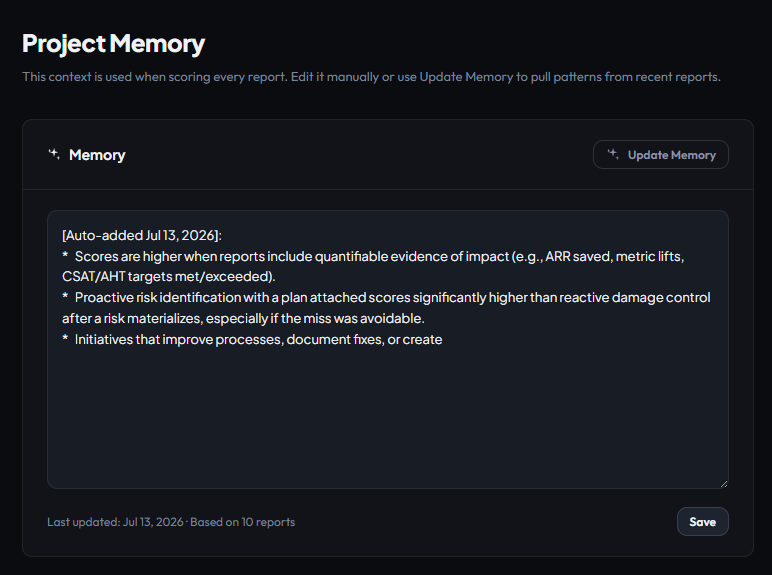 Project Memory